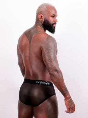 Cueca Transparente Preta