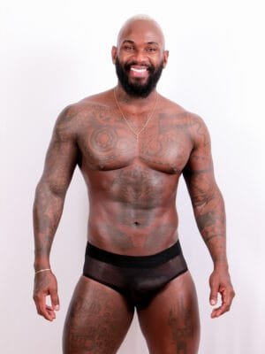 Cueca Transparente Preta