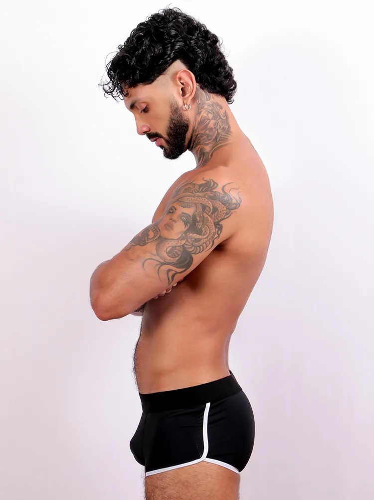 Cueca Boxer Preta