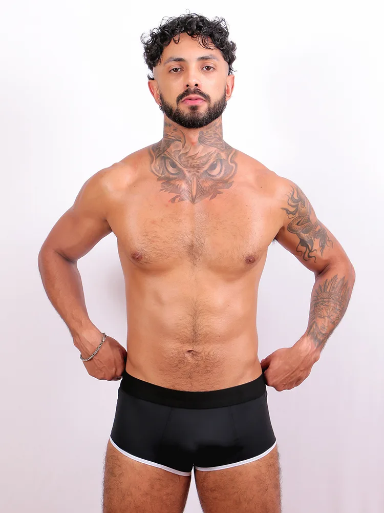Cueca Boxer Preta