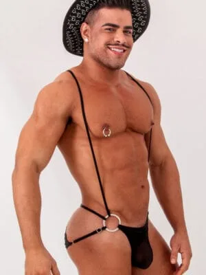 Harness Jockstrap Fio de Renda | Prus Quinttus | Rico Marlon