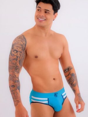 Cueca Slip Azul - Prus Quinttus