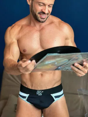 Cueca Slip Preta - Prus Quinttus