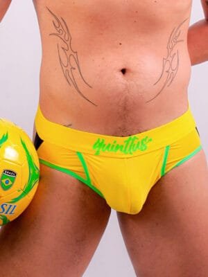 Jockstrap Strong Amarelo - Brasil