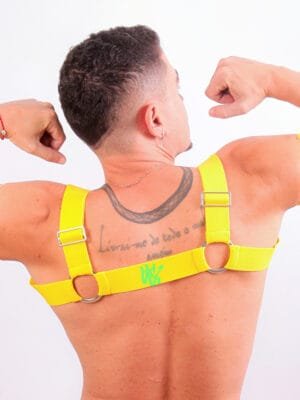 Harness de Elásticos Amarelo