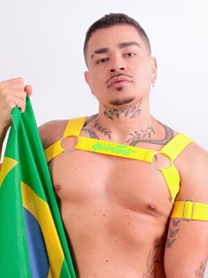 Harness de Elásticos Amarelo
